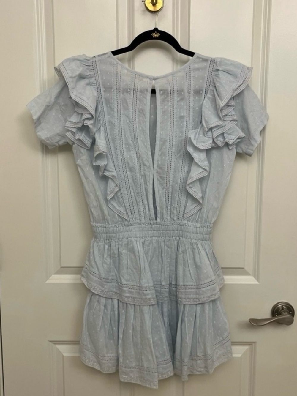 Love Shack Fancy - Natasha Dress - Light Blue - Picture 2 of 3
